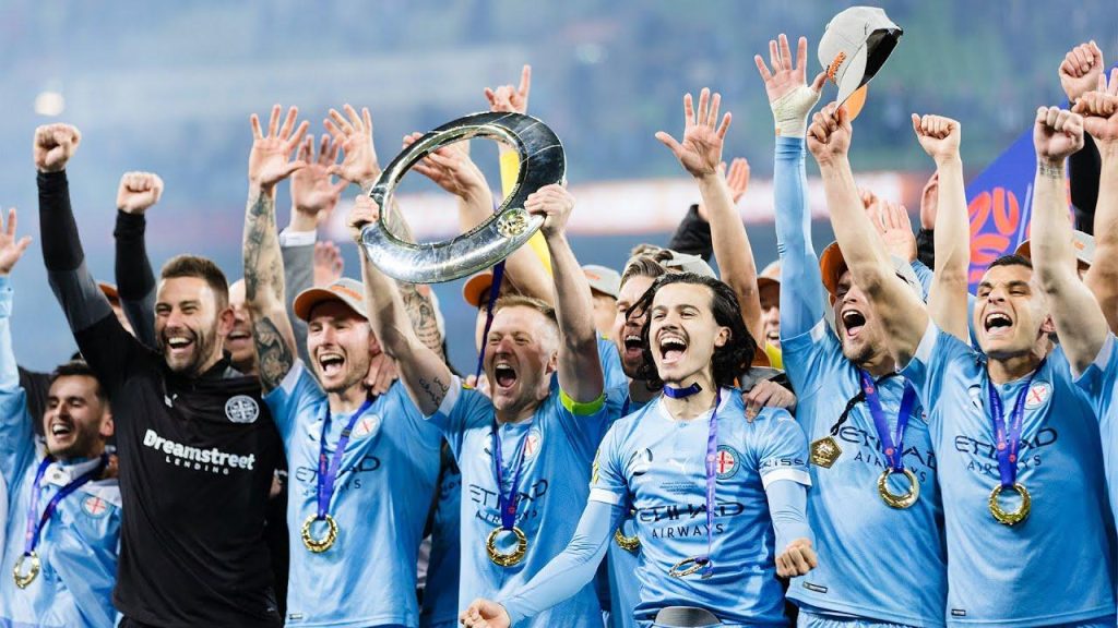 Đội bóng Melbourne Victory 4 lần đăng quang ngôi vô địch A League